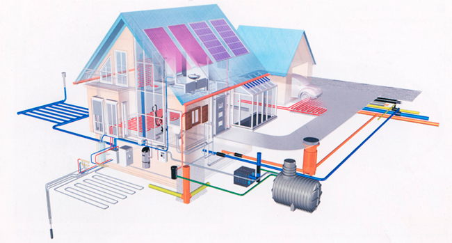 installazione di impianti di riscaldamento, condizionamento, climatizzazione ed idronica
